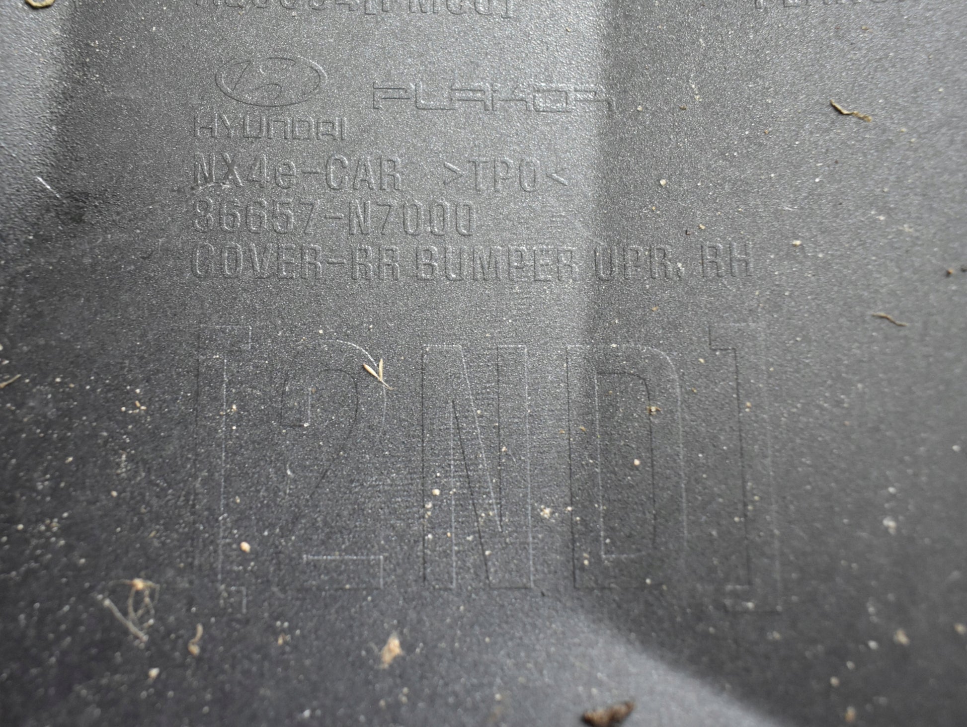 Hyundai Tucson IV Rear Bumper OEM with Sides