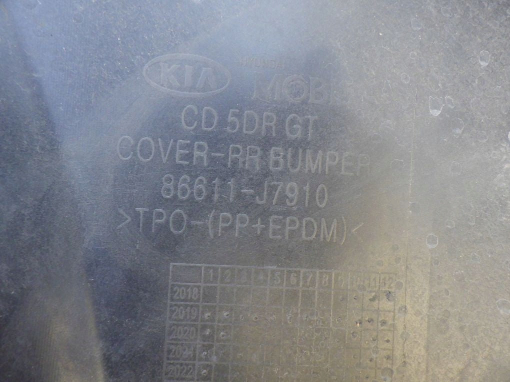 KIA CEED 3 III GT LINE HB 18- Rear Bumper