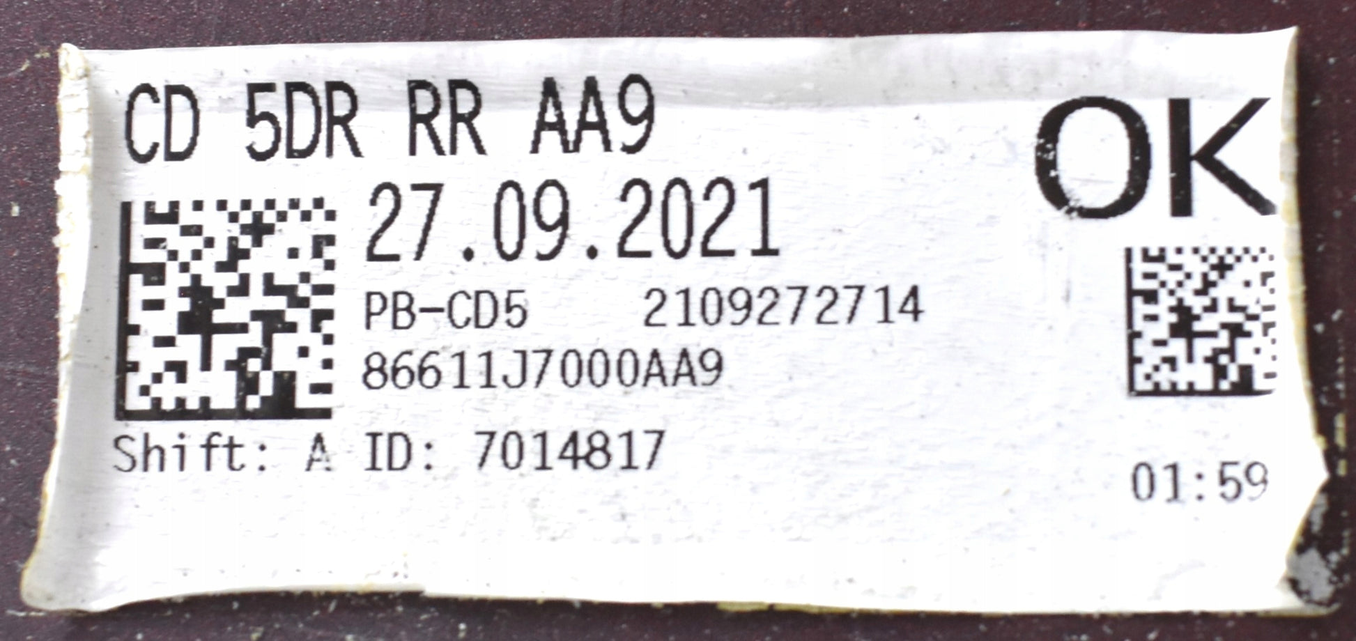 KIA CEED III LIFT REAR BUMPER GENUINE HB