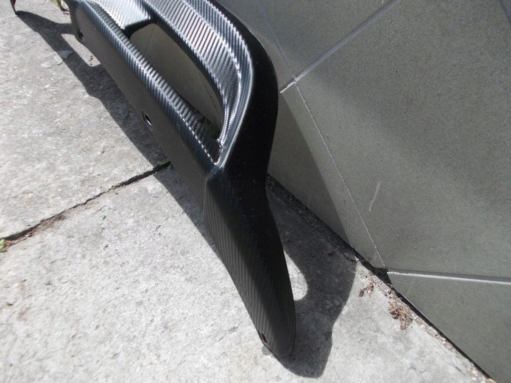 KIA RIO 4 IV 11- 2011 Rear Bumper CARBON
