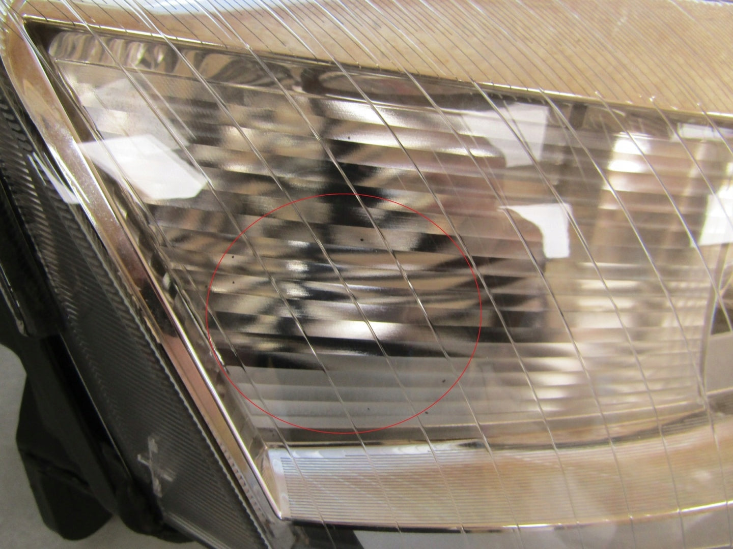 AUDI RS6 C6 XENON HEADLIGHT NON-SWIVEL 08-11 RH RIGHT