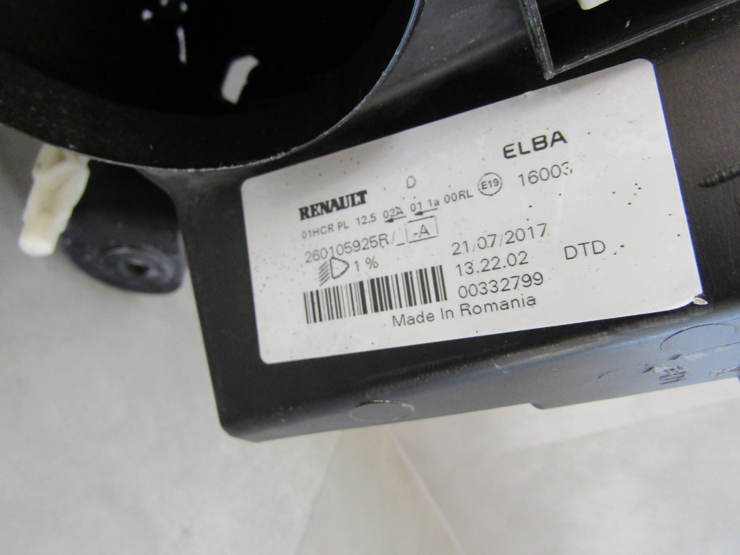 HEADLIGHT DACIA SANDERO 2 II LOGAN 2 II LIFT STANDARD 16-20 RH 260105925R