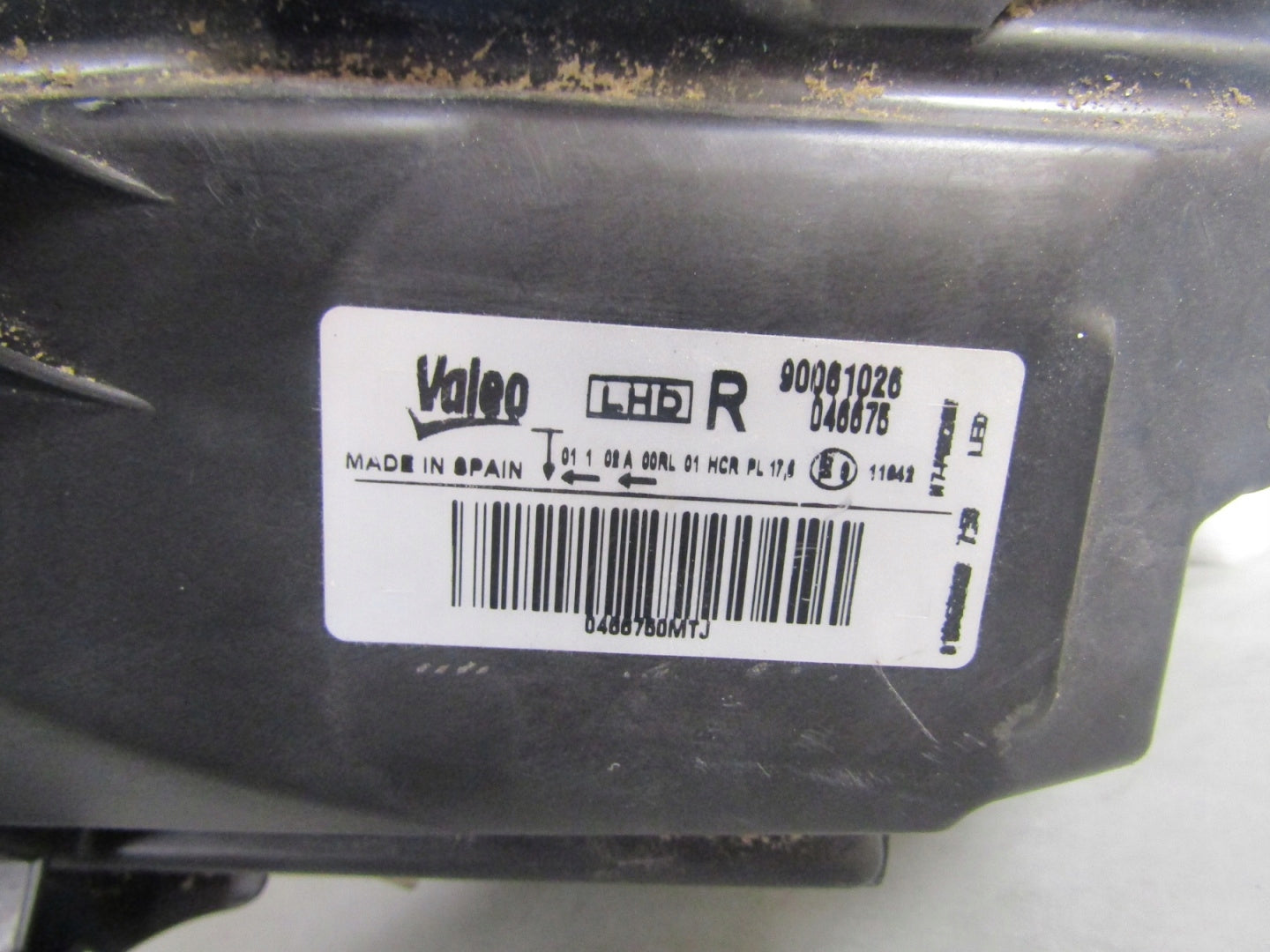 HEADLIGHT FORD SMAX II LIFT STANDARD LED LENS KIT RH 20-23