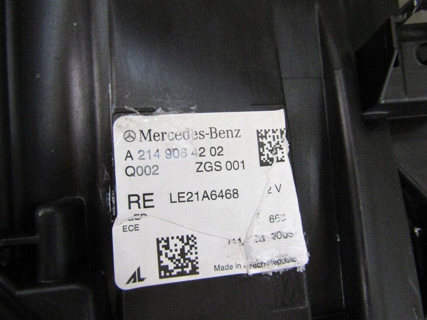 MERCEDES E-CLASS W214 FRONT LAMP FULL LED DIGITAL LIGHT 23- RH A2149064202