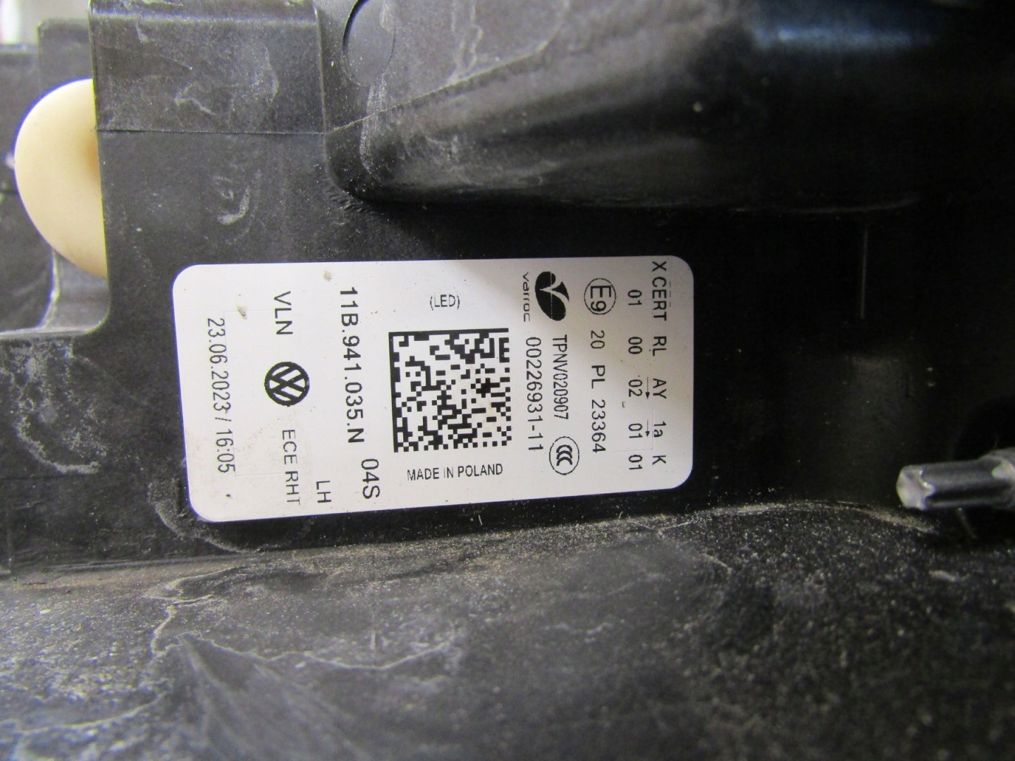 FRONT HEADLIGHT VW ID.4 ID4 ID.5 ID5 FULL LED IQ LIGHT 20- LH 11B941035N