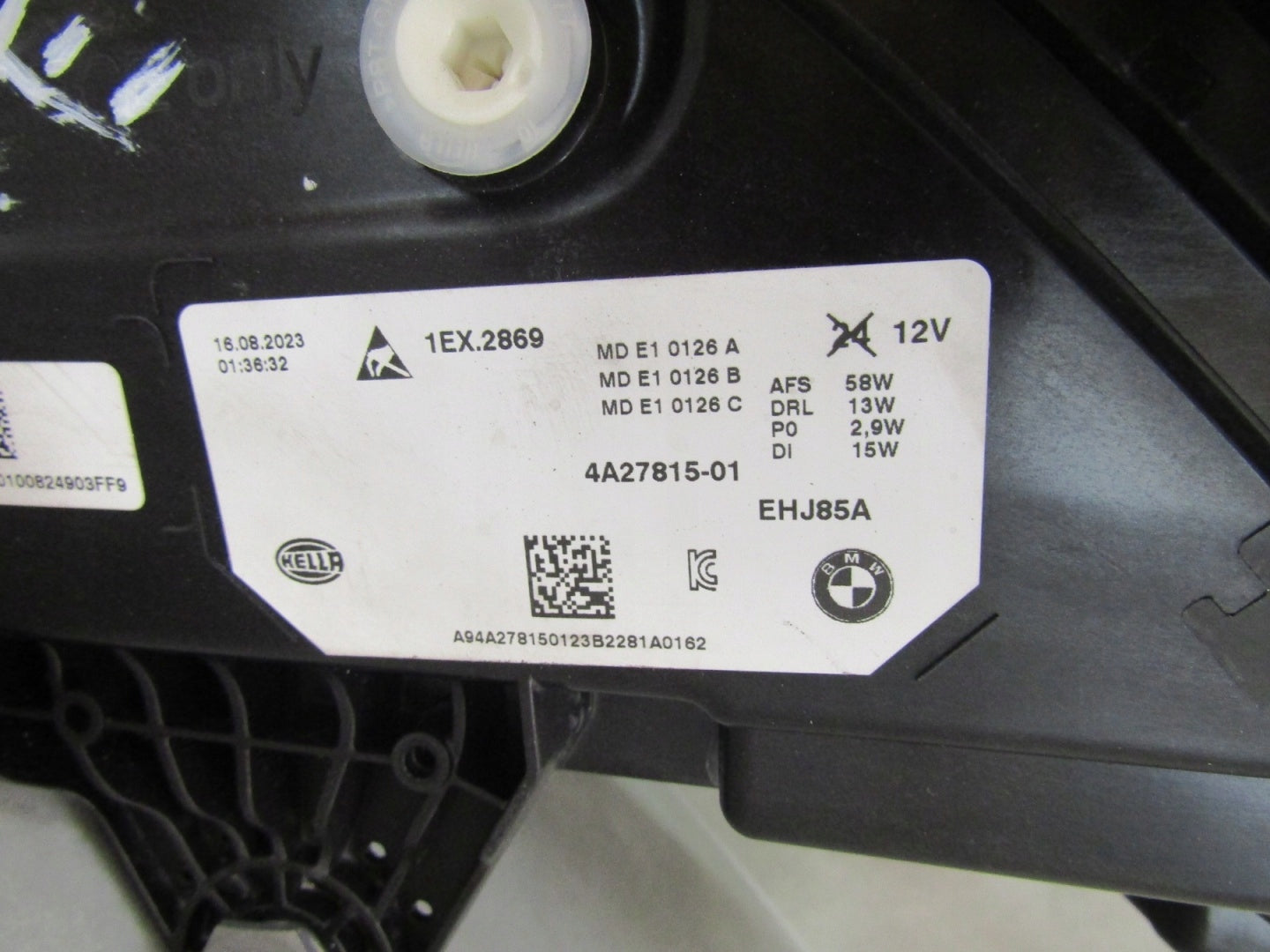 BMW X1 U11 FULL LED Front Lamp 22- LH LEFT 4A27815