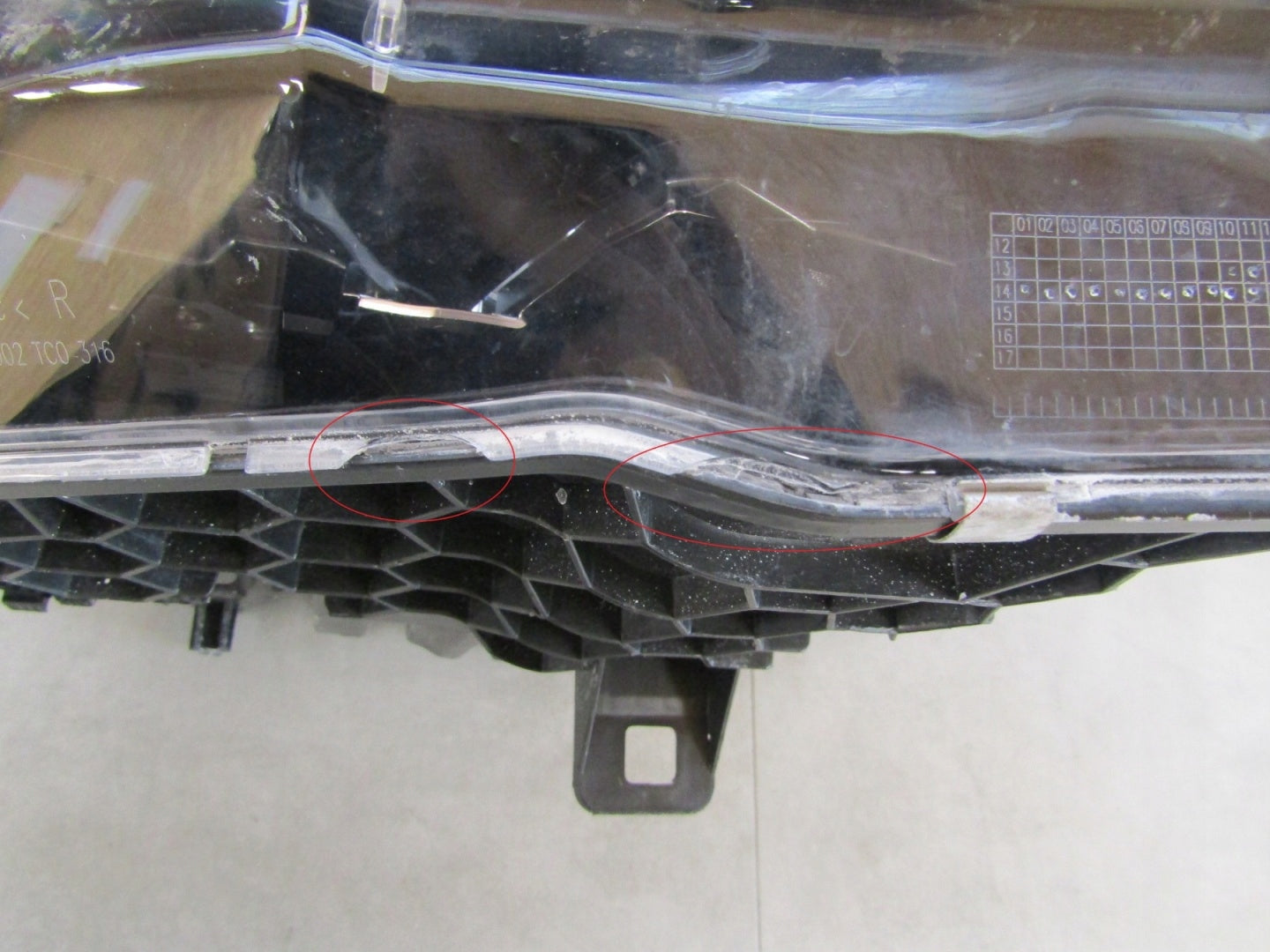 BMW X3 F25 LIFT LCI Xenon Swivel Headlight 14-17 RH RIGHT 7410836