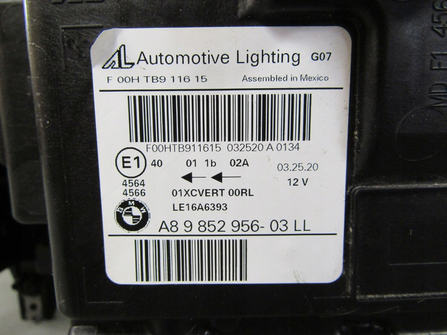 Front Lamp BMW X7 G07 LASER 18-22 RH A89852956