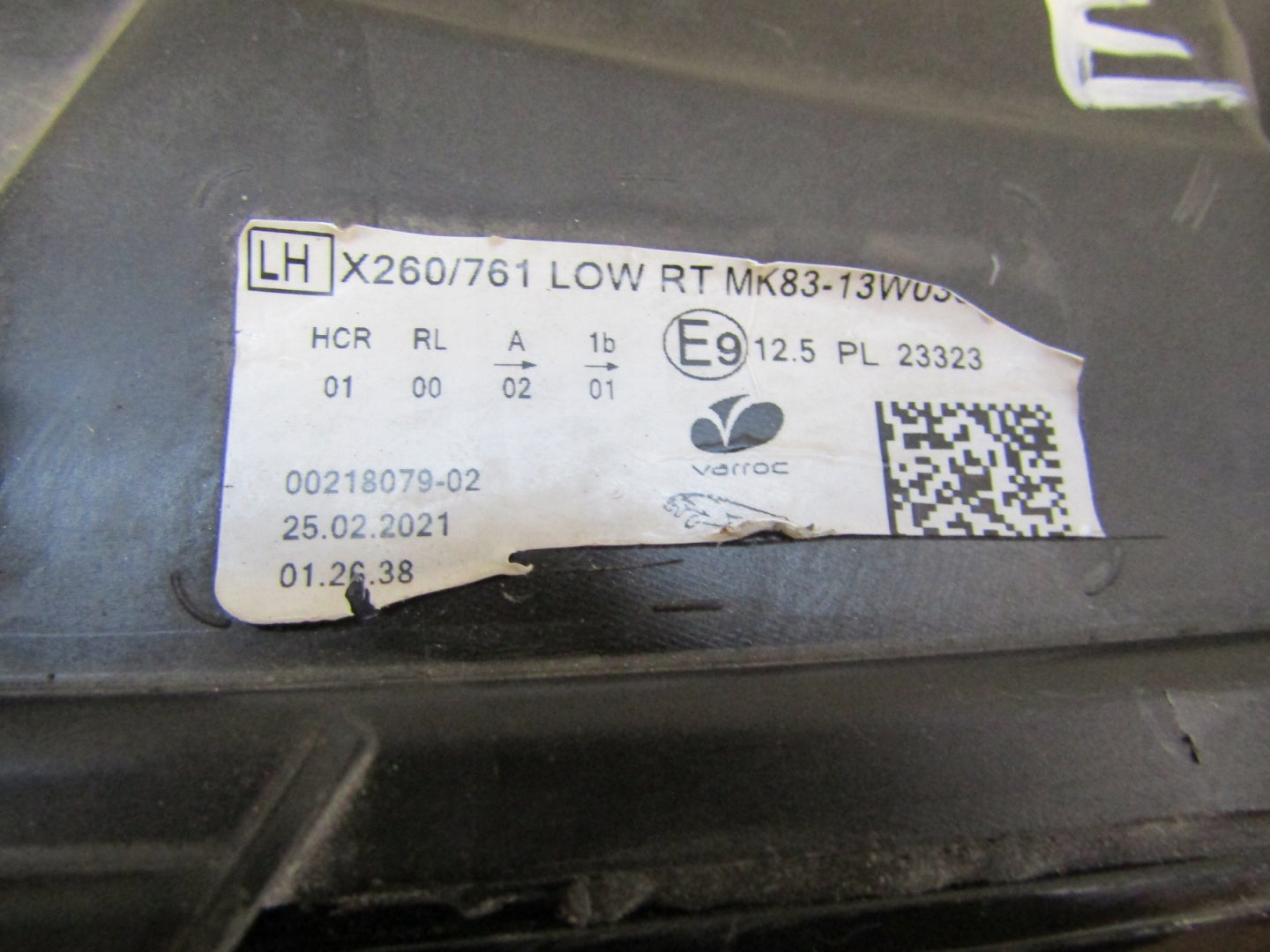 Front Lamp Jaguar XF 260 F PACE LIFT FULL LED 20-24 LH MX63-13W030