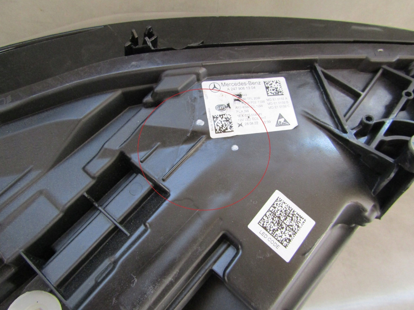 Front Lamp Mercedes B-Class 247 LIFT FULL LED MULTIBEAM 23- LH A2479061304