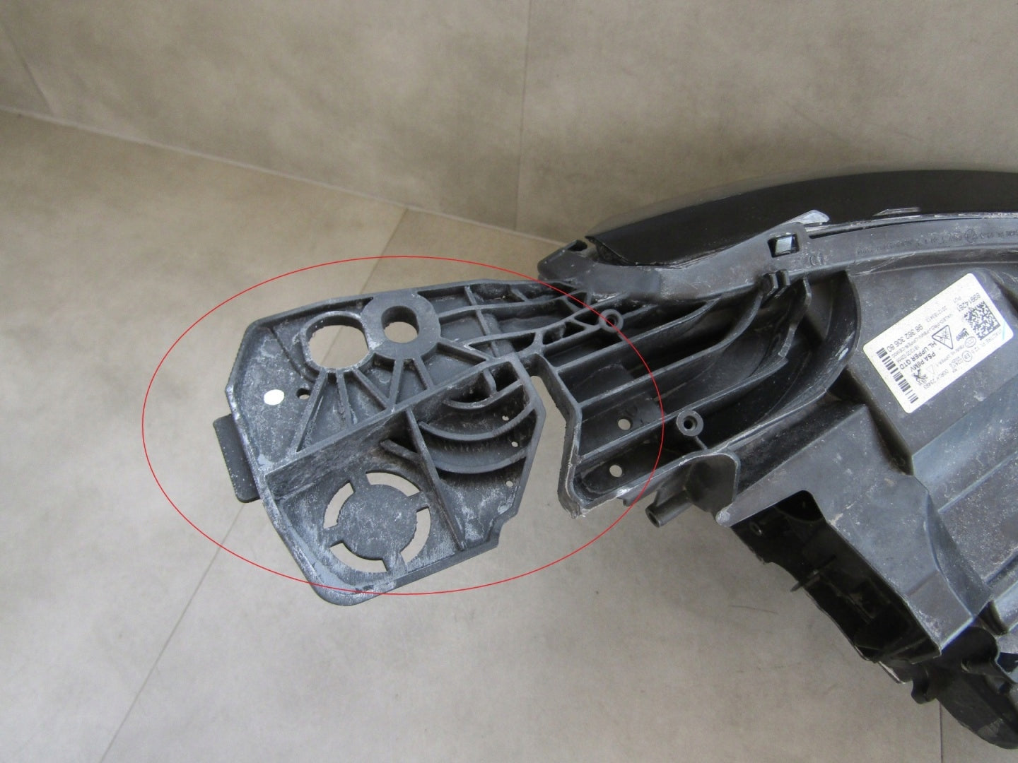 Front Light Peugeot 3008 II 5008 II LIFT FULL LED LH LEFT 20-24 9836230680