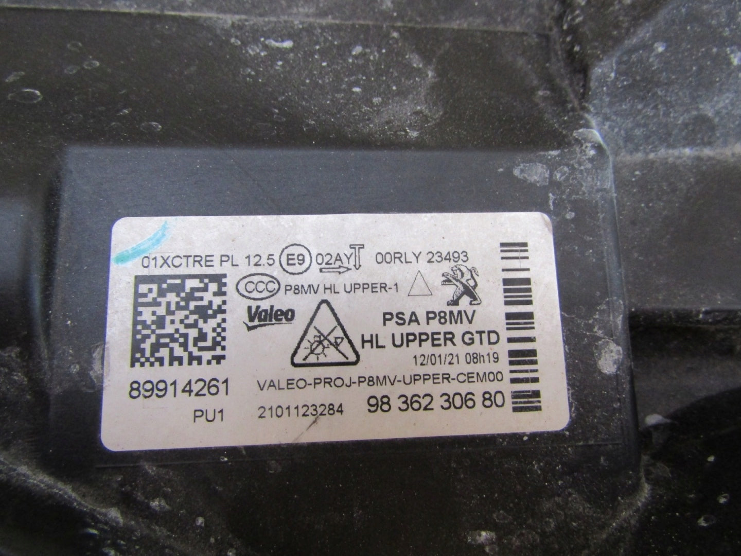 Front Light Peugeot 3008 II 5008 II LIFT FULL LED LH LEFT 20-24 9836230680