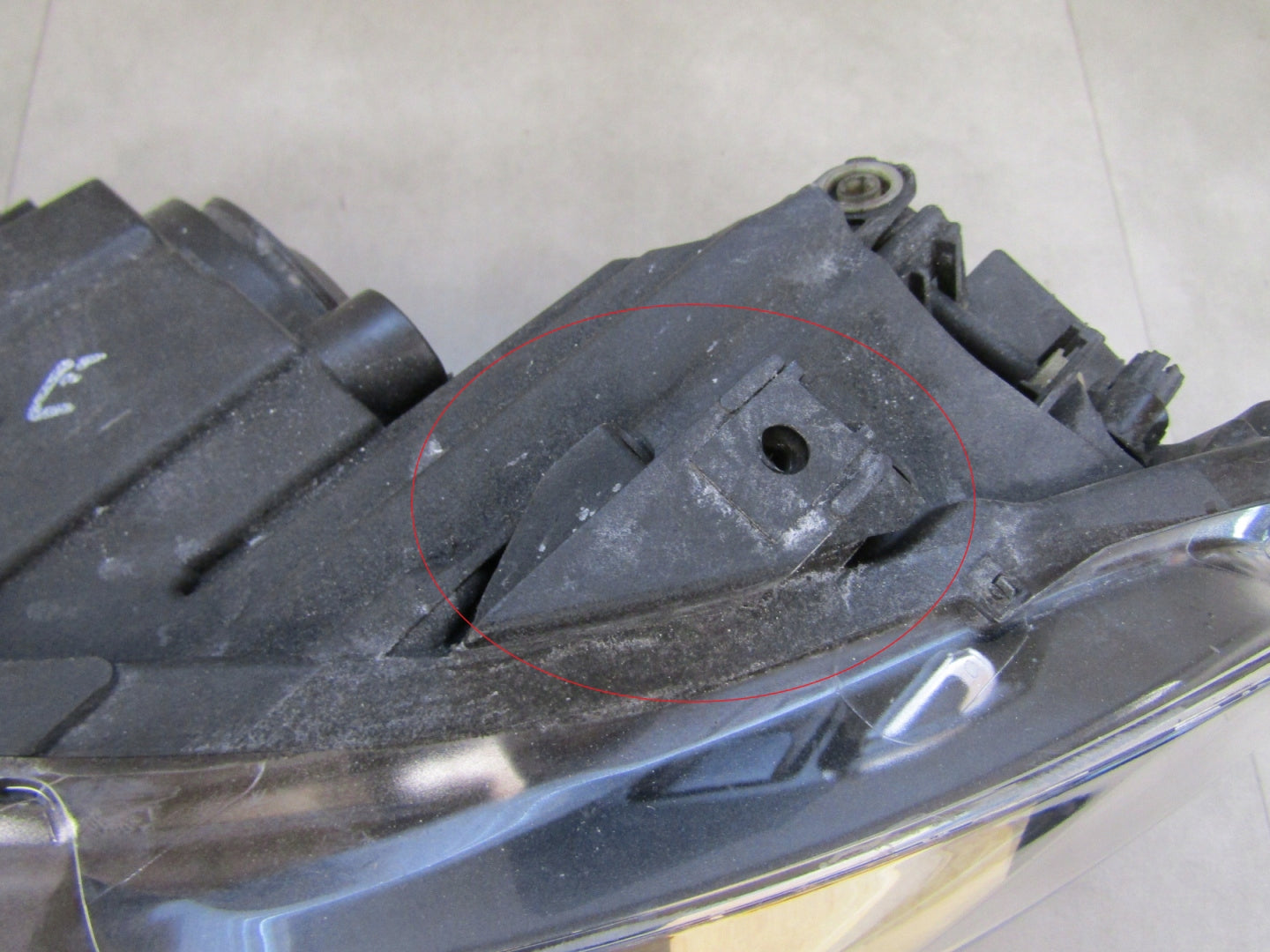 Front Headlight VW Polo 6R XENON NON-SWIVEL + LED 09-14 LH 6R1941031D