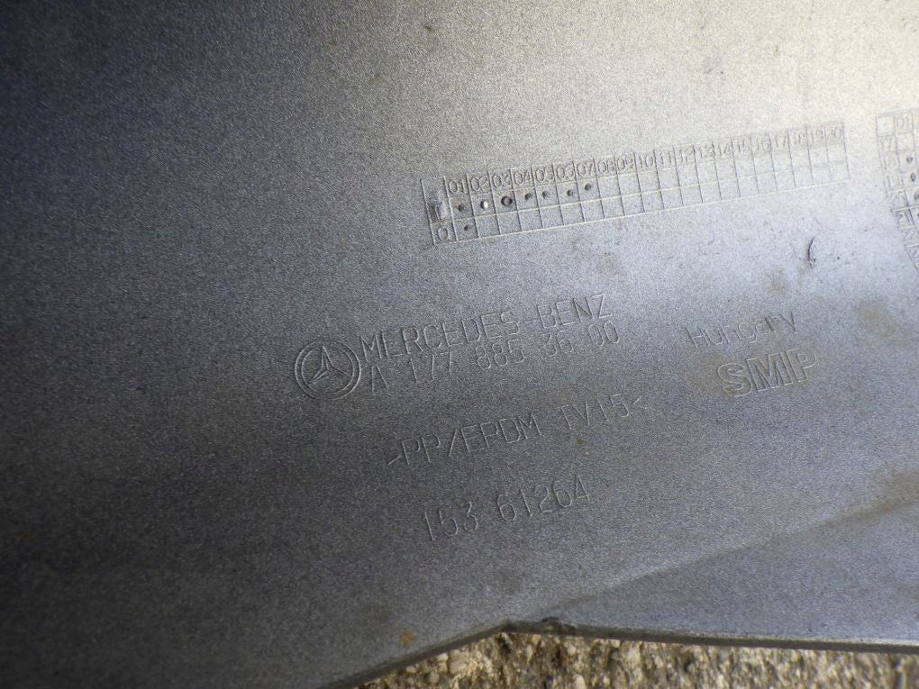 MERCEDES A KLASA A177 177 18- Front Bumper