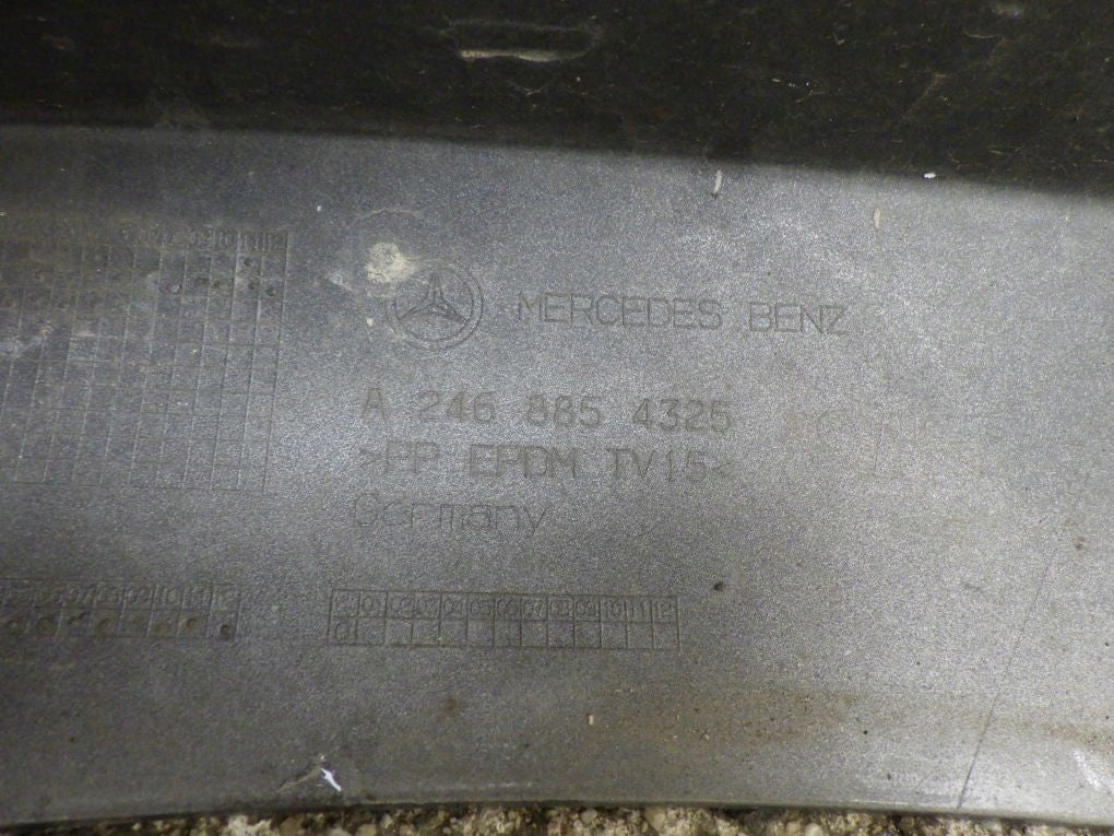 MERCEDES B CLASS 246 LIFT Front Bumper Skid