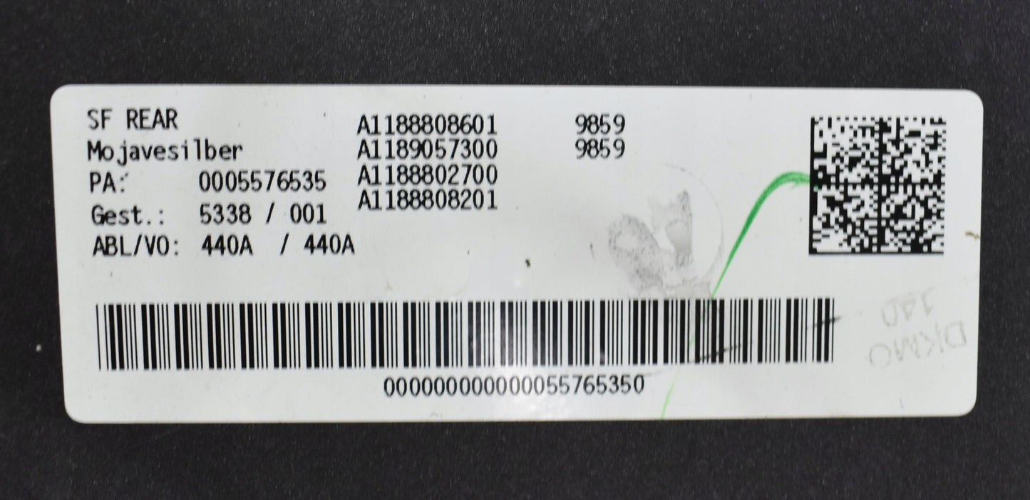 MERCEDES CLA W118 REAR BUMPER REAR EXCELLENT CONDITION ORG