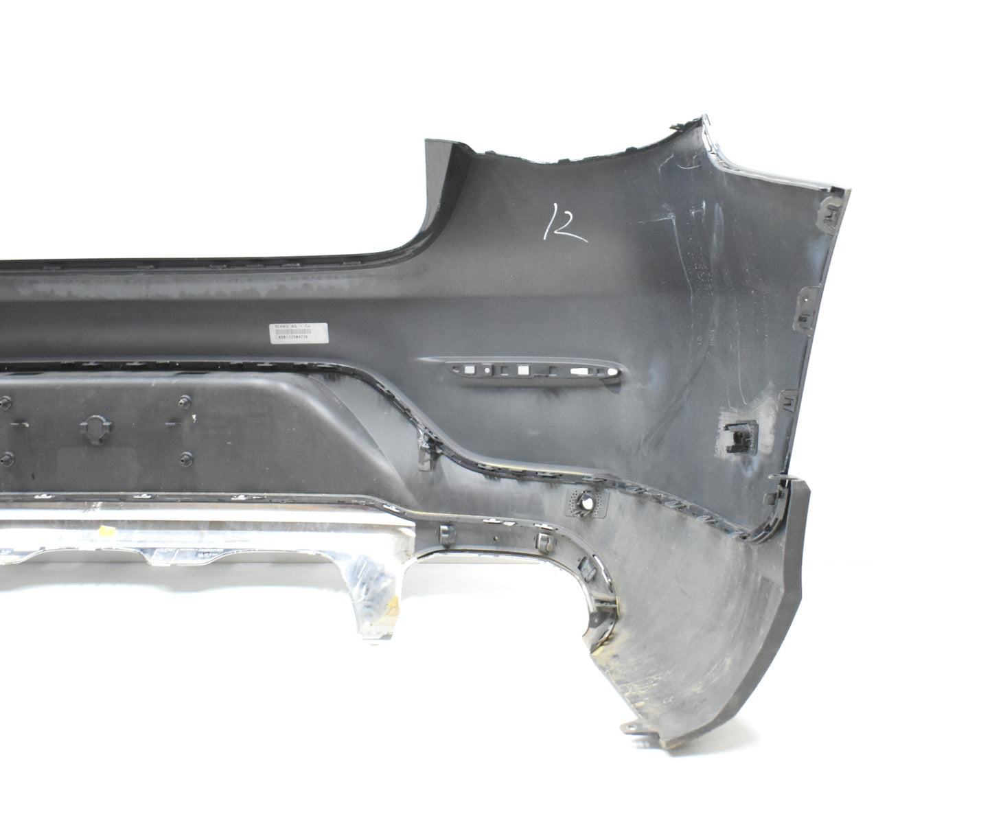 MERCEDES GLC W253 AMG COUPE LIFT REAR BUMPER + CHROME