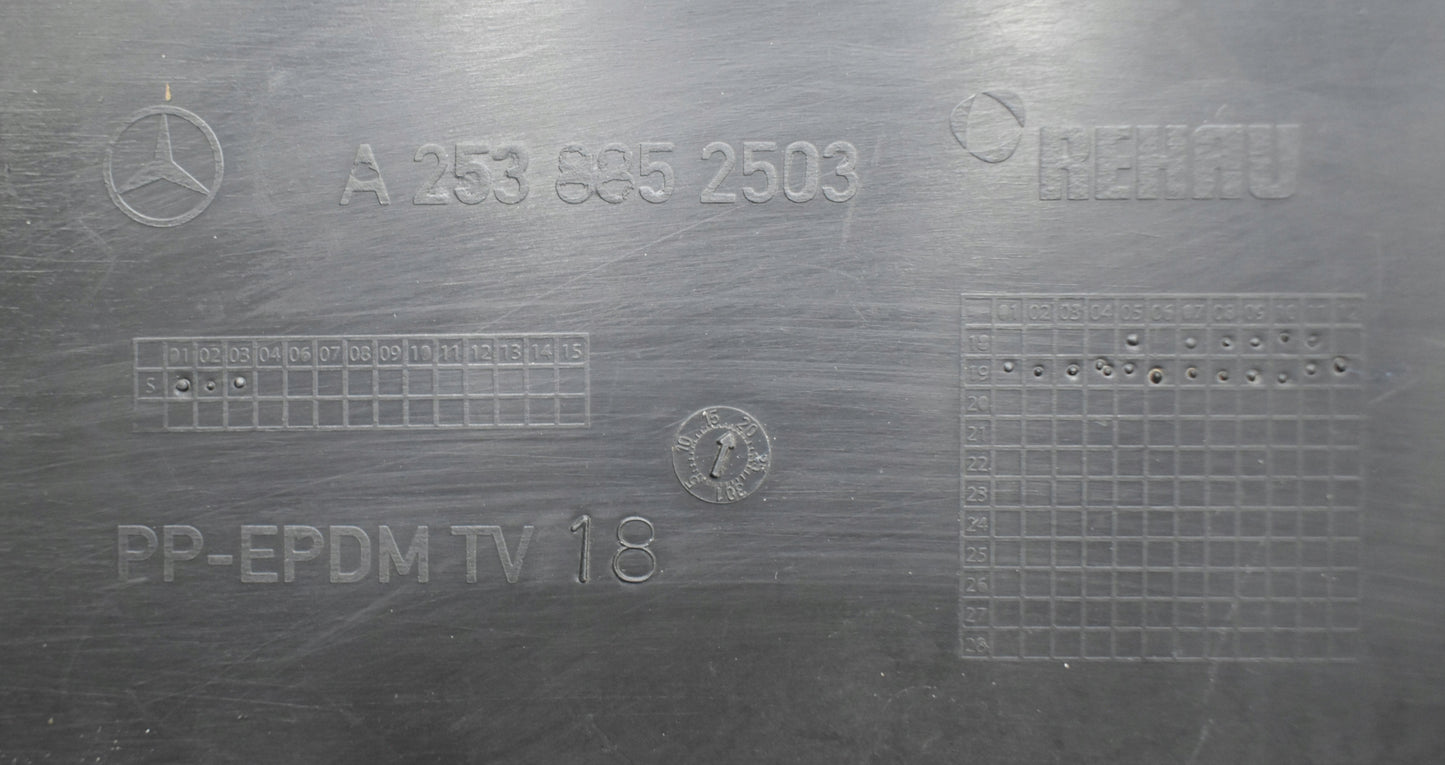 MERCEDES GLC W253 LIFT COUPE REAR BUMPER ORG + CHROME HYBRID