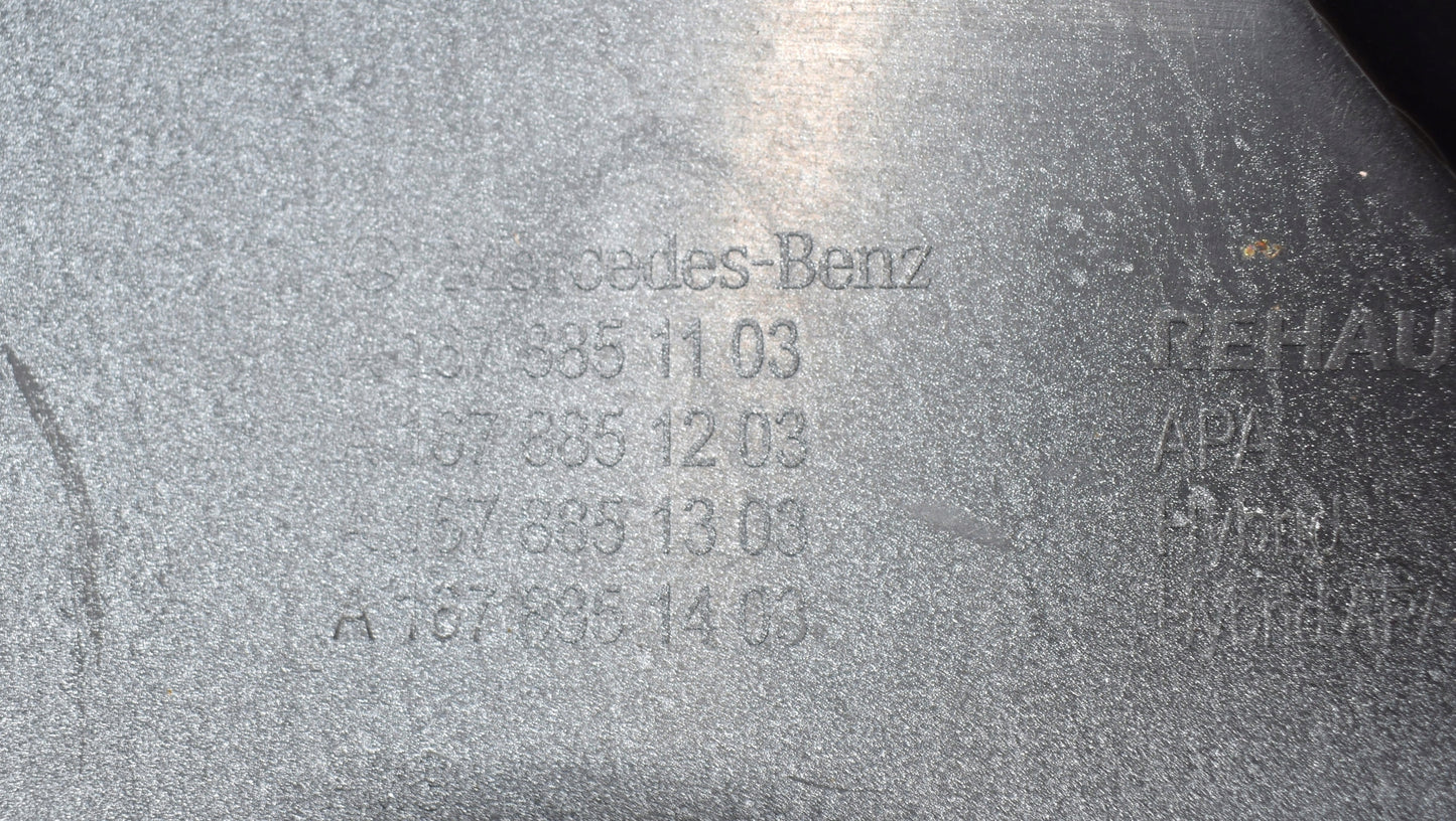 MERCEDES GLE W167 AMG REAR BUMPER ORG + SLIDE