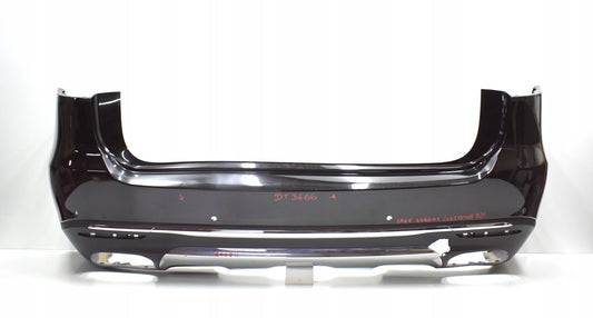 MERCEDES GLS W167 REAR BUMPER REAR ORIGINAL + FULL CHROME