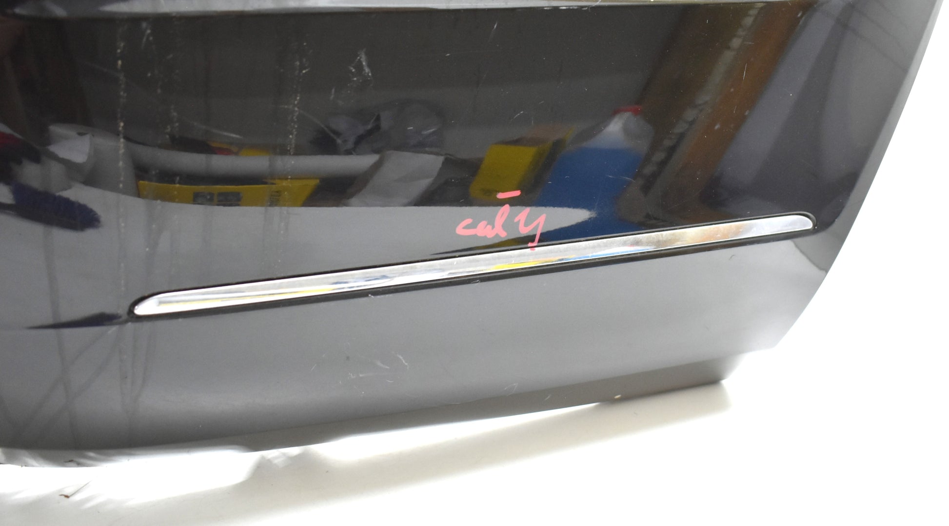 MERCEDES S CLASS W221 LIFT REAR BUMPER ORIGINAL + CHROME