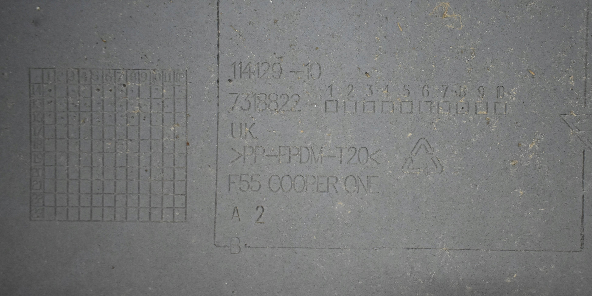 MINI COOPER F55 F56 REAR BUMPER ORG 14+