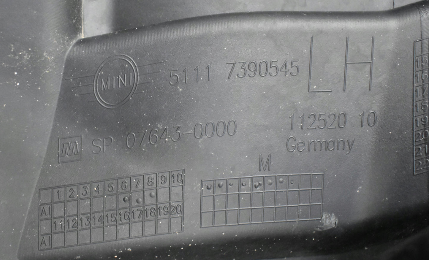 MINI COUNTRYMAN F60 JCW ETUPUSKU ORG + ALA + KEHYS