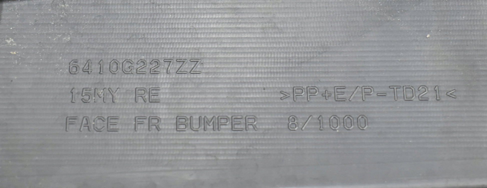 MITSUBISHI OUTLANDER III LIFT FRONT BUMPER ORG