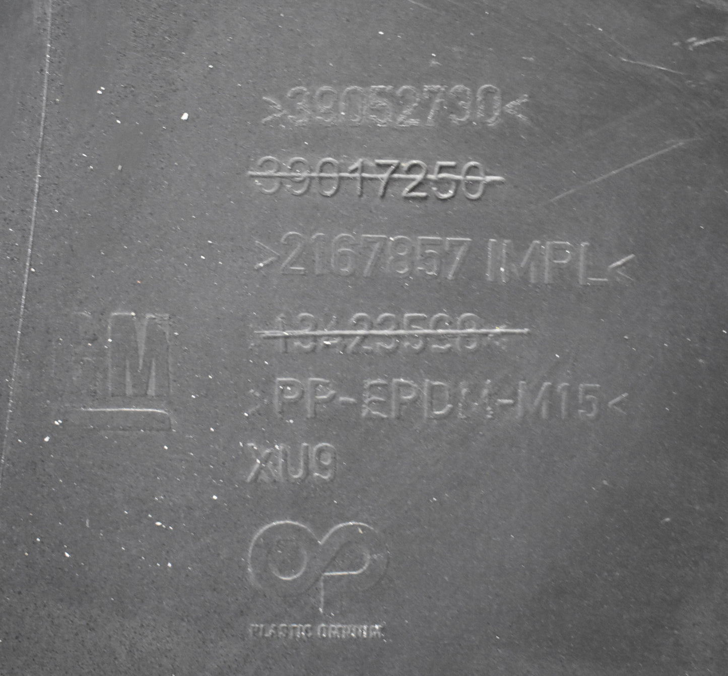 OPEL ASTRA K V FRONT BUMPER SUPER CONDITION ORG