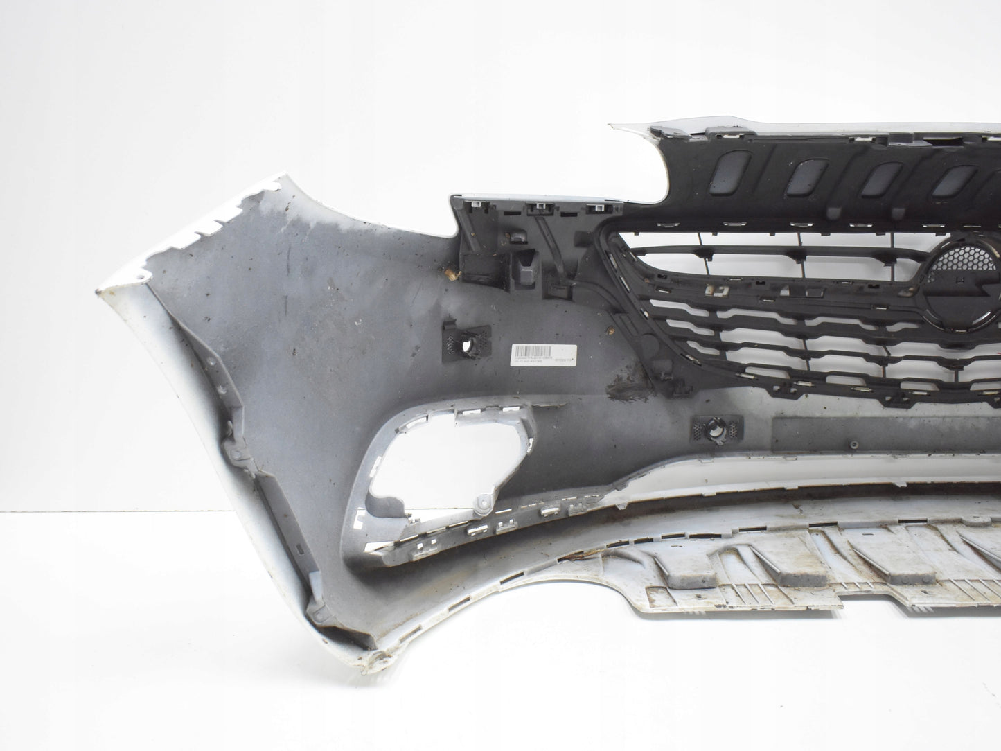 OPEL CORSA E FRONT BUMPER ORIGINAL + CHROME