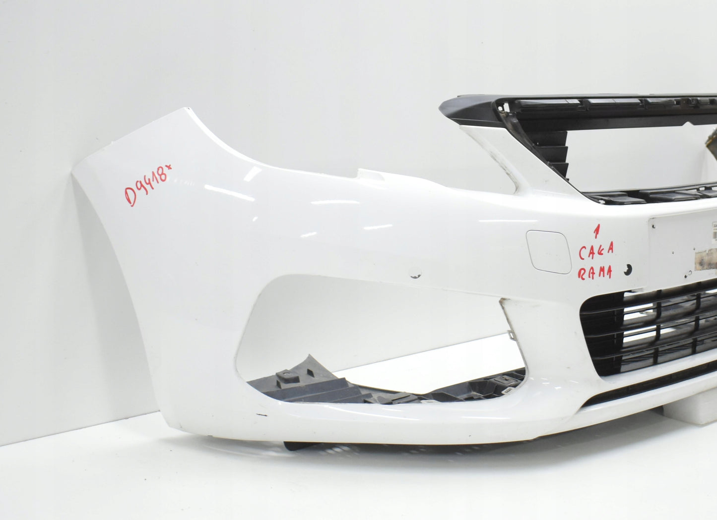 PEUGEOT 308 II LIFT FRONT BUMPER ORIGINAL + ENTIRE TOP !!!