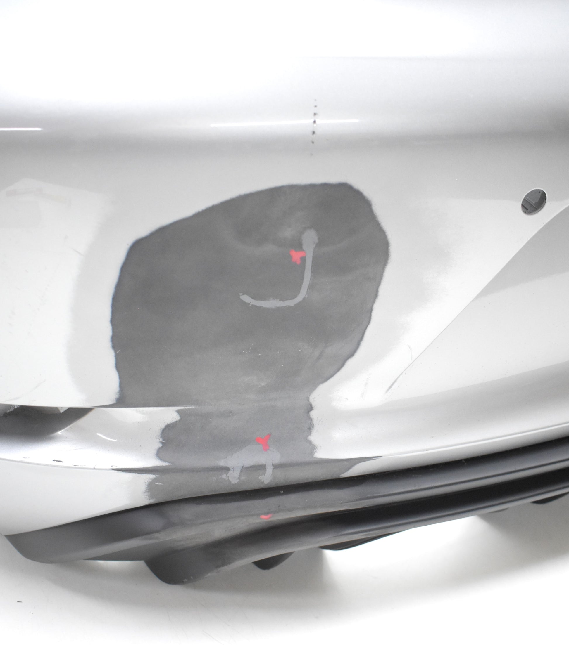 PORSCHE 982 CAYMAN BOXTER GTS 718 REAR BUMPER REAR ORIGINAL + LOWER PART