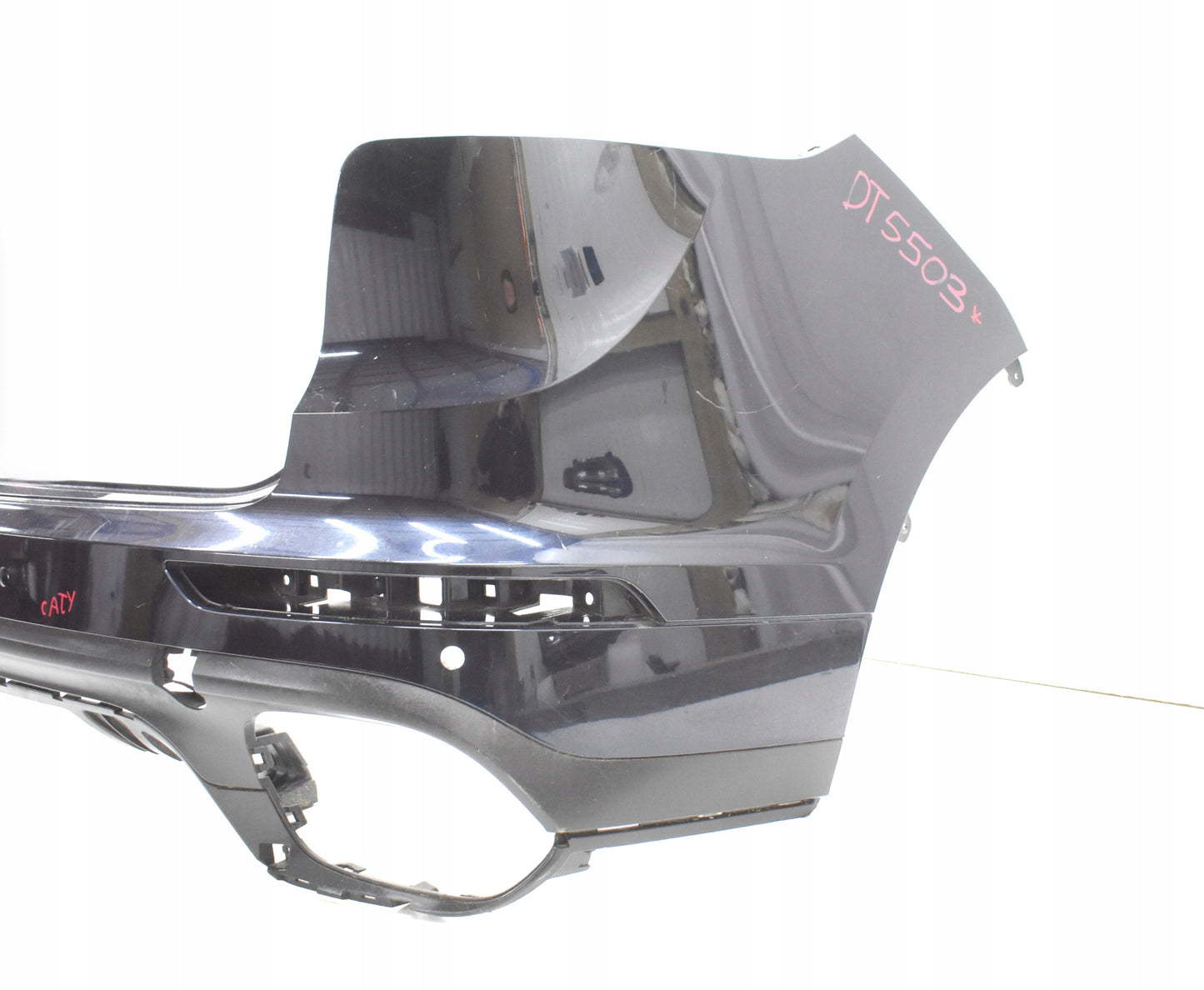 PORSCHE CAYENNE II LIFT 7P5 REAR BUMPER ORG + MOUNTS