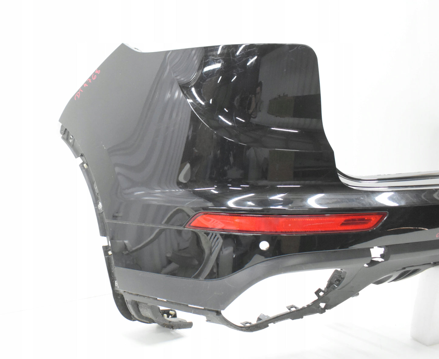 PORSCHE CAYENNE II LIFT 7P5 REAR BUMPER ORG + MOUNTS