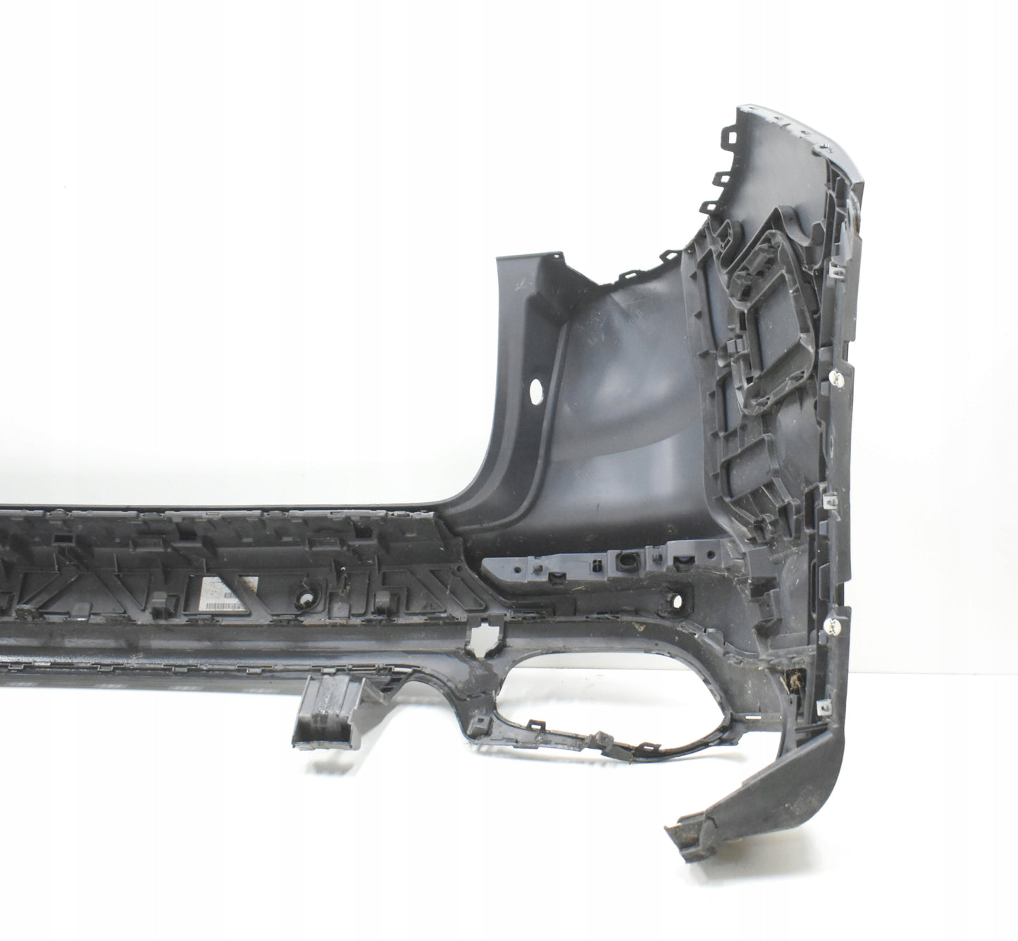 PORSCHE CAYENNE II LIFT 7P5 REAR BUMPER ORG + MOUNTS