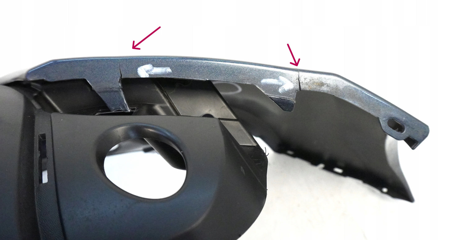 RENAULT CLIO IV 4 LIFT HB 16-19 REAR BUMPER REAR APRON TEKPN KPN ADD-ON