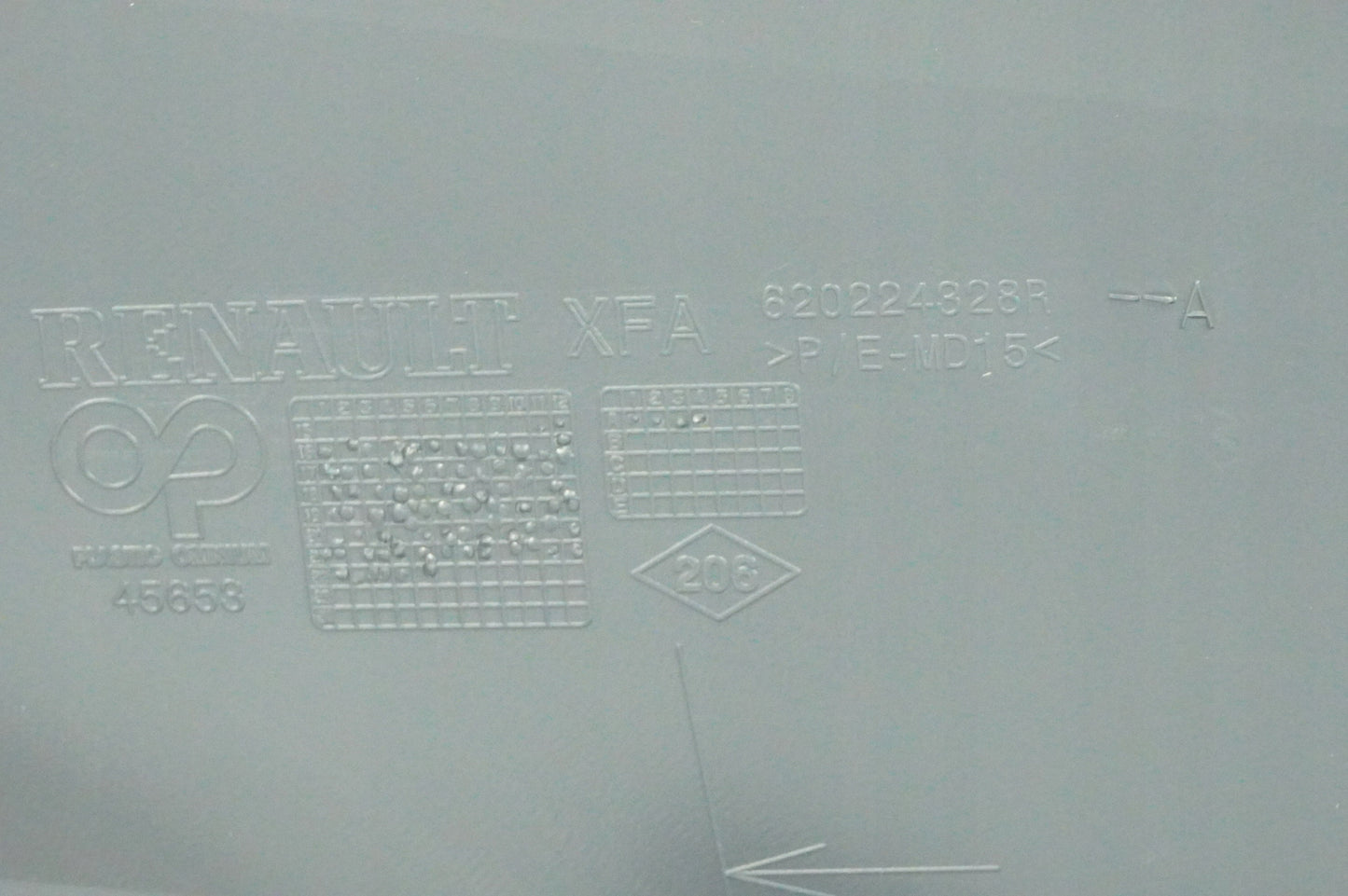 RENAULT GRAND SCENIC IV 4 / SCENIC IV LIFT NEW FRONT BUMPER 6 PDC