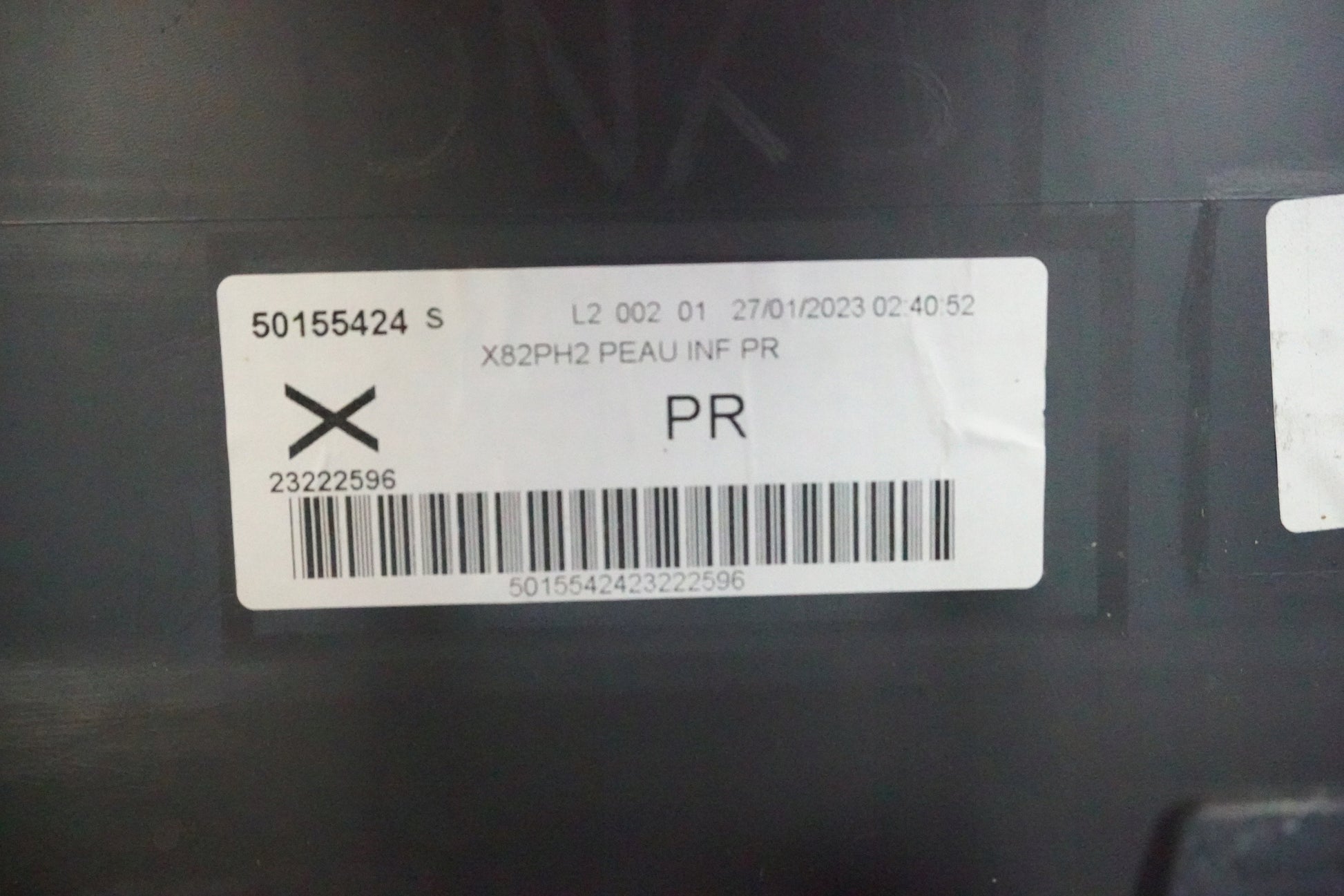 RENAULT TRAFIC III 3 LIFT PH3 20- FACTORY FRONT BUMPER OE ASO