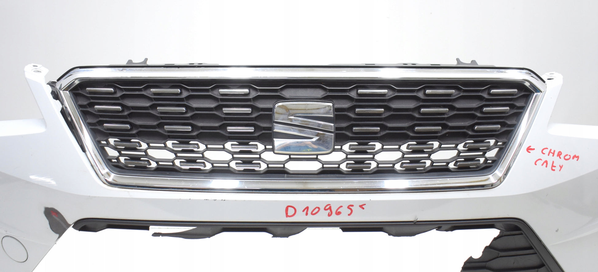 SEAT ARONA 6F9 FRONT BUMPER ORG + CHROME