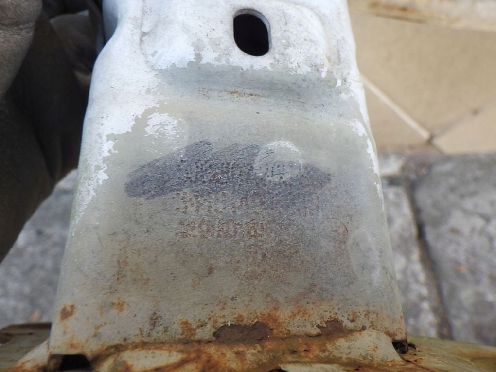 SKODA FABIA 2 II HB rear bumper beam