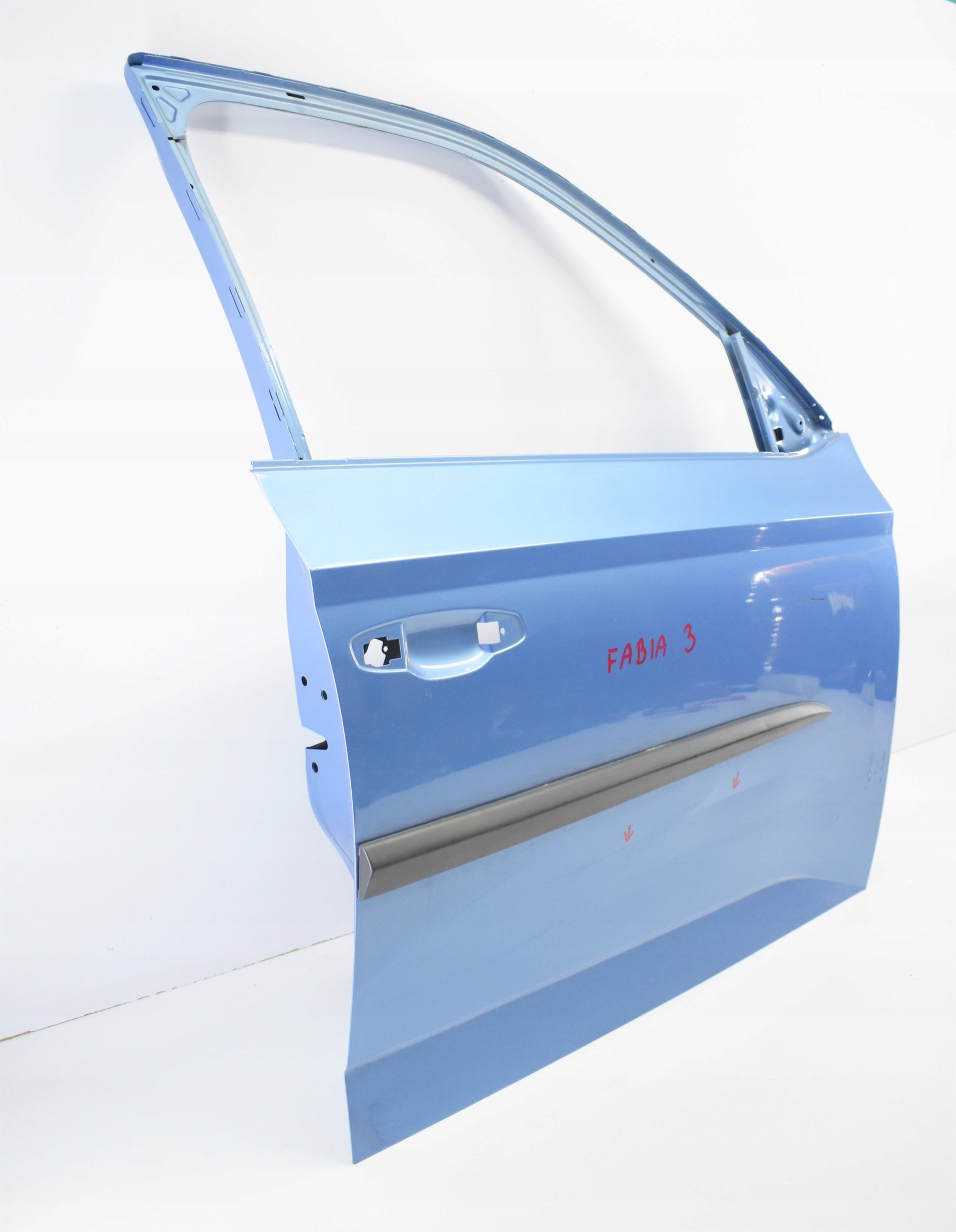 SKODA FABIA III 6V RIGHT FRONT DOOR ORG