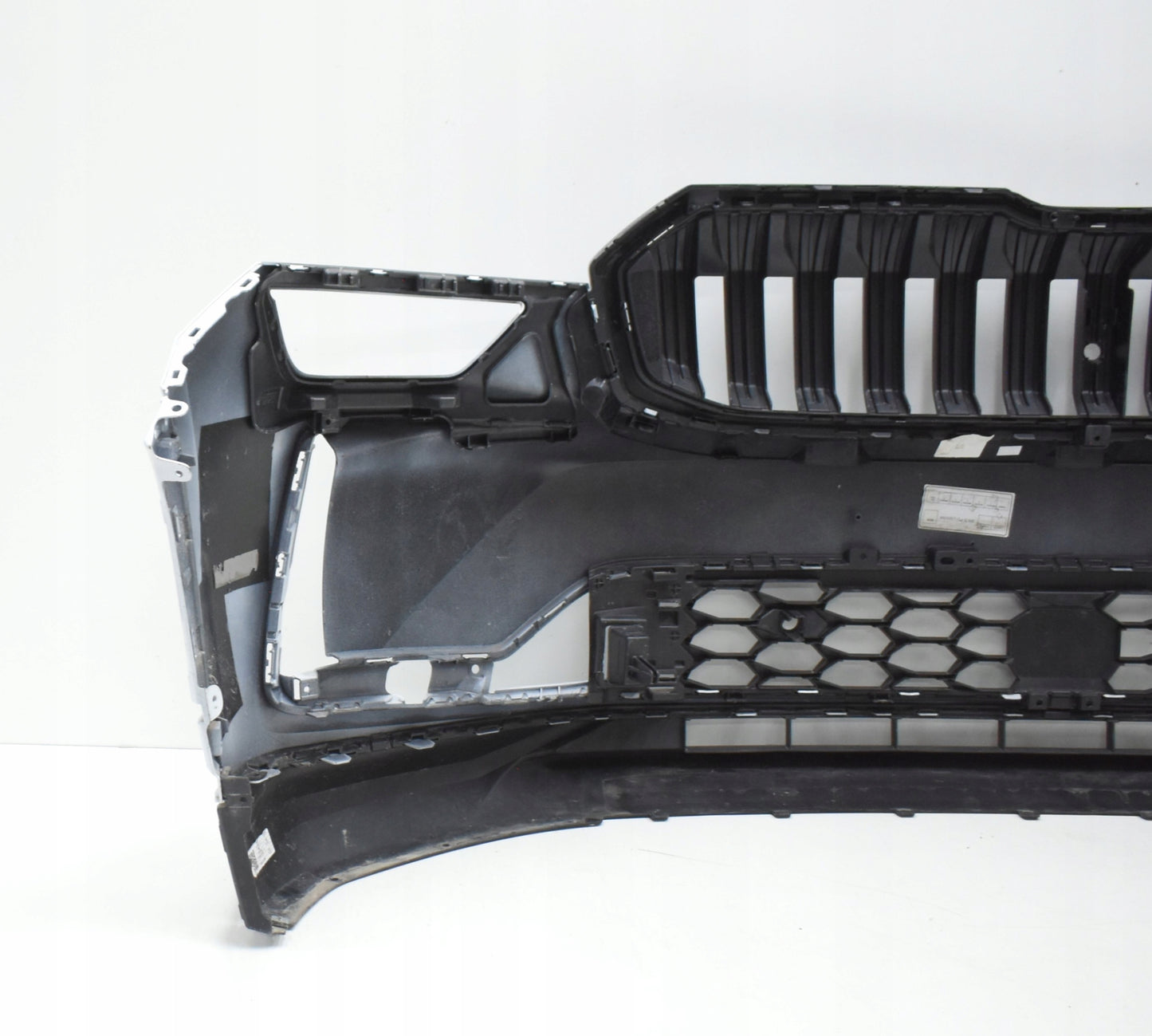 SKODA KODIAQ II 57H Original Front Bumper + Grill