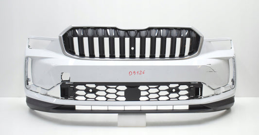 SKODA KODIAQ II 57H Original Front Bumper + Grill