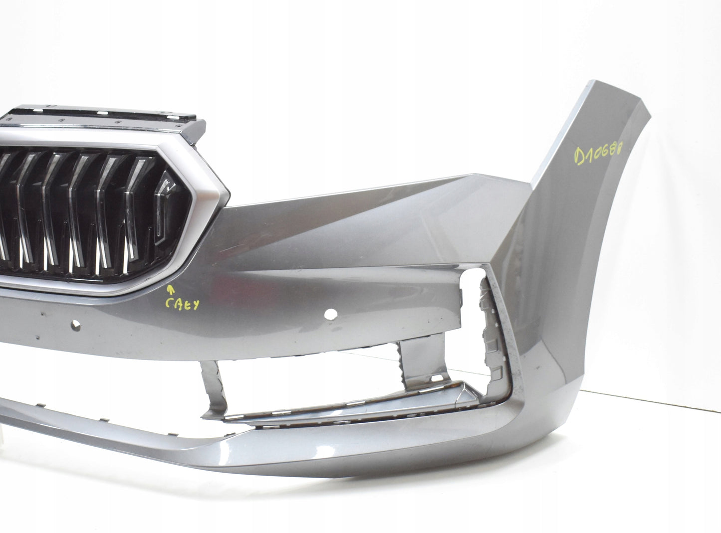 SKODA SUPERB IV 3P 3P3 ZDERZAK PRZÓD PRZEDNI ORG + GRILL