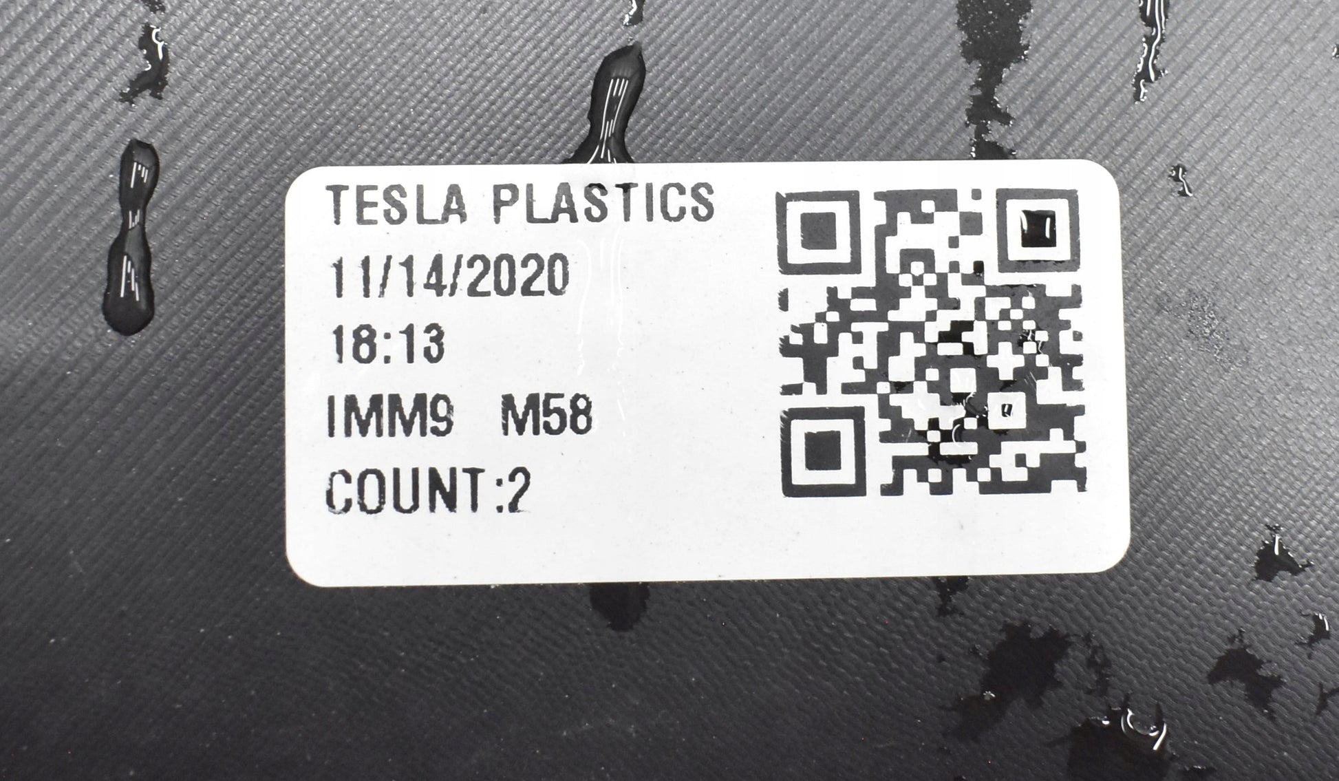 TESLA MODEL 3 REAR BUMPER ORG