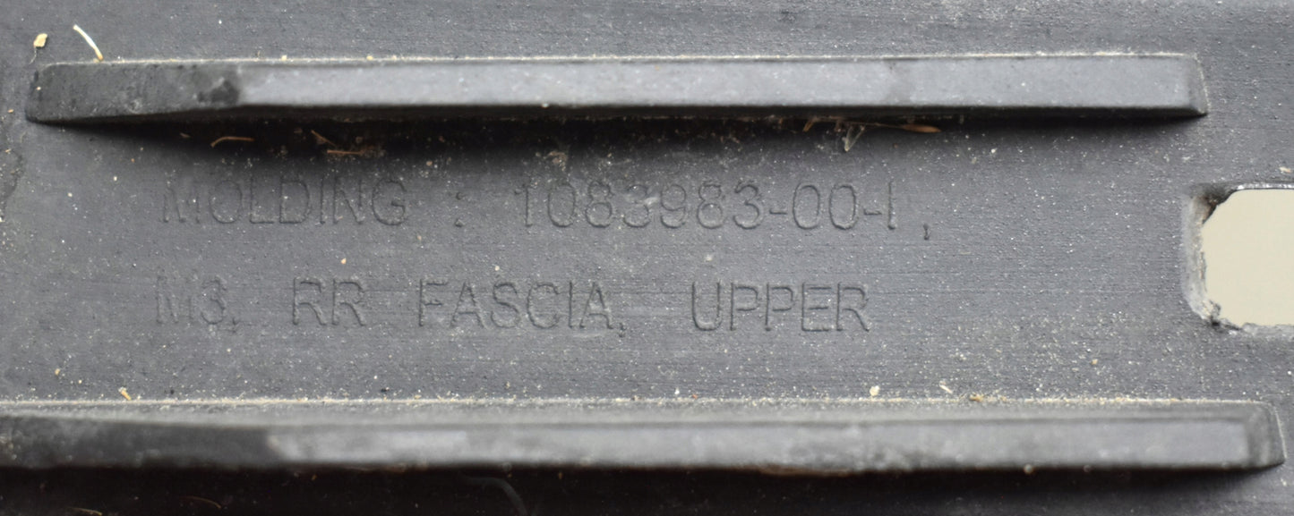 TESLA MODEL 3 REAR BUMPER ORG