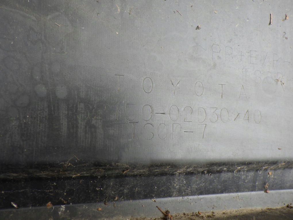 TOYOTA AURIS II HB LIFT 15- 2015 Rear Bumper