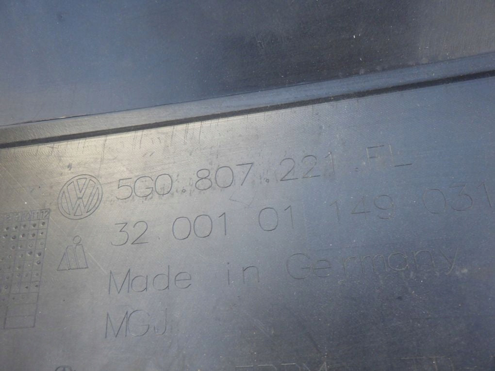 VW GOLF 7 VII 5G0 LIFT 16- Front Bumper