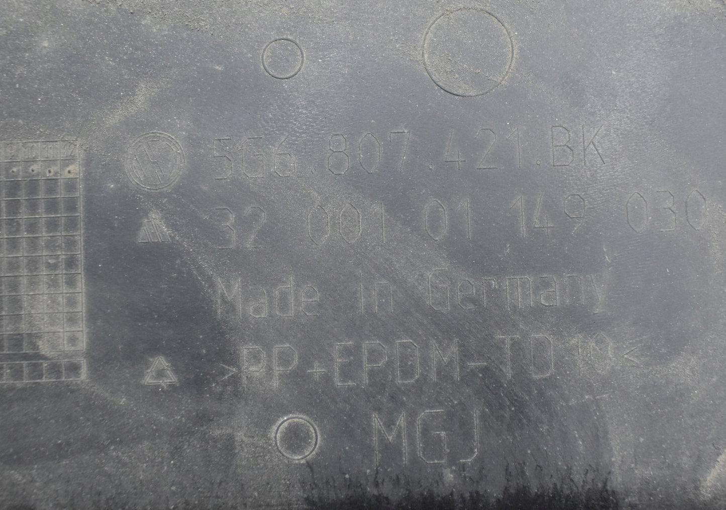 VW GOLF VII LIFT 5G6 GTI REAR BUMPER ORG