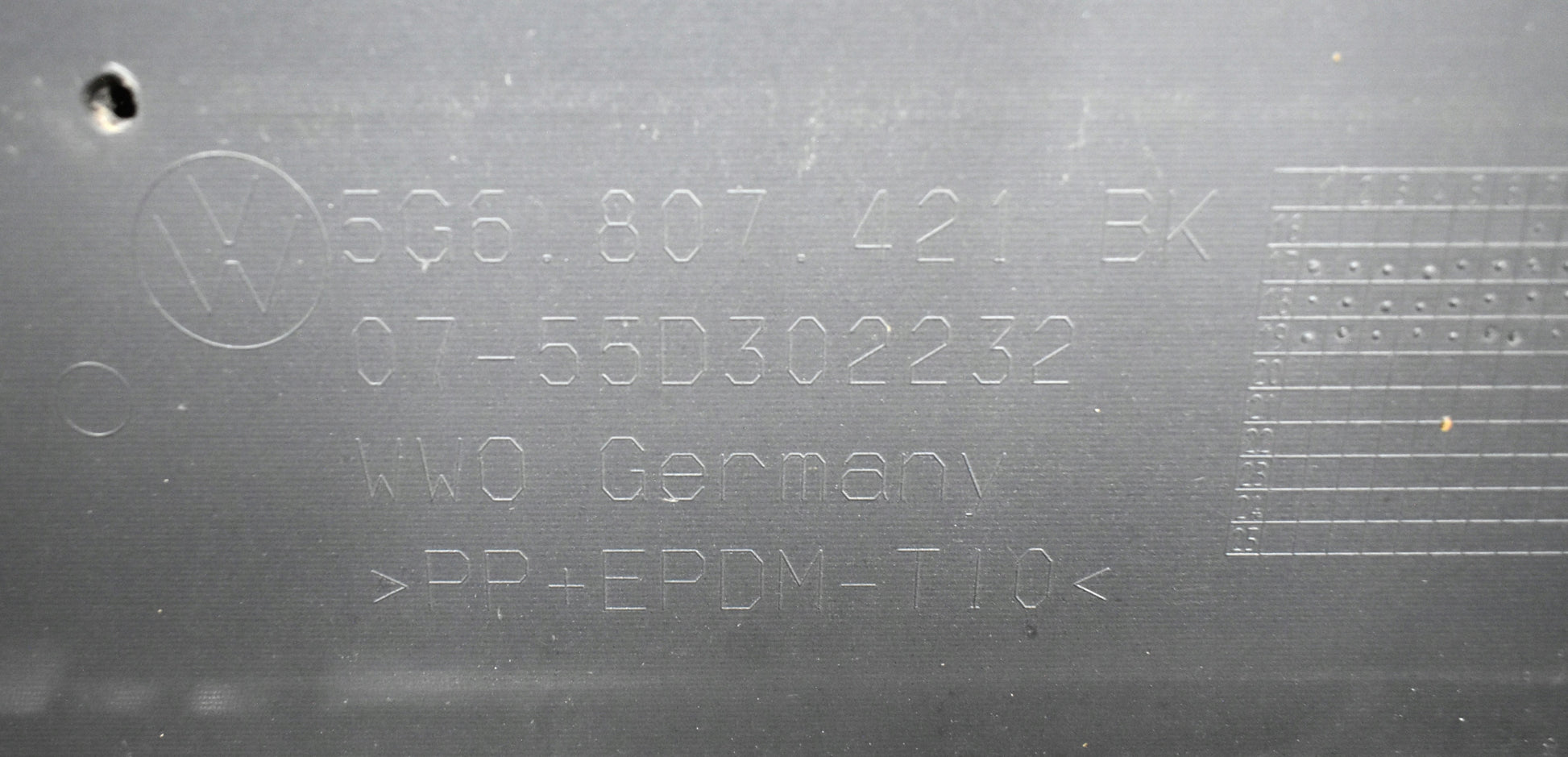 VW GOLF VII LIFT 5G6 REAR BUMPER ORG HB + BOTTOM + COMPLETE CHROME